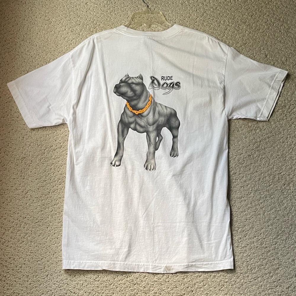 Rude Dog White T-shirt